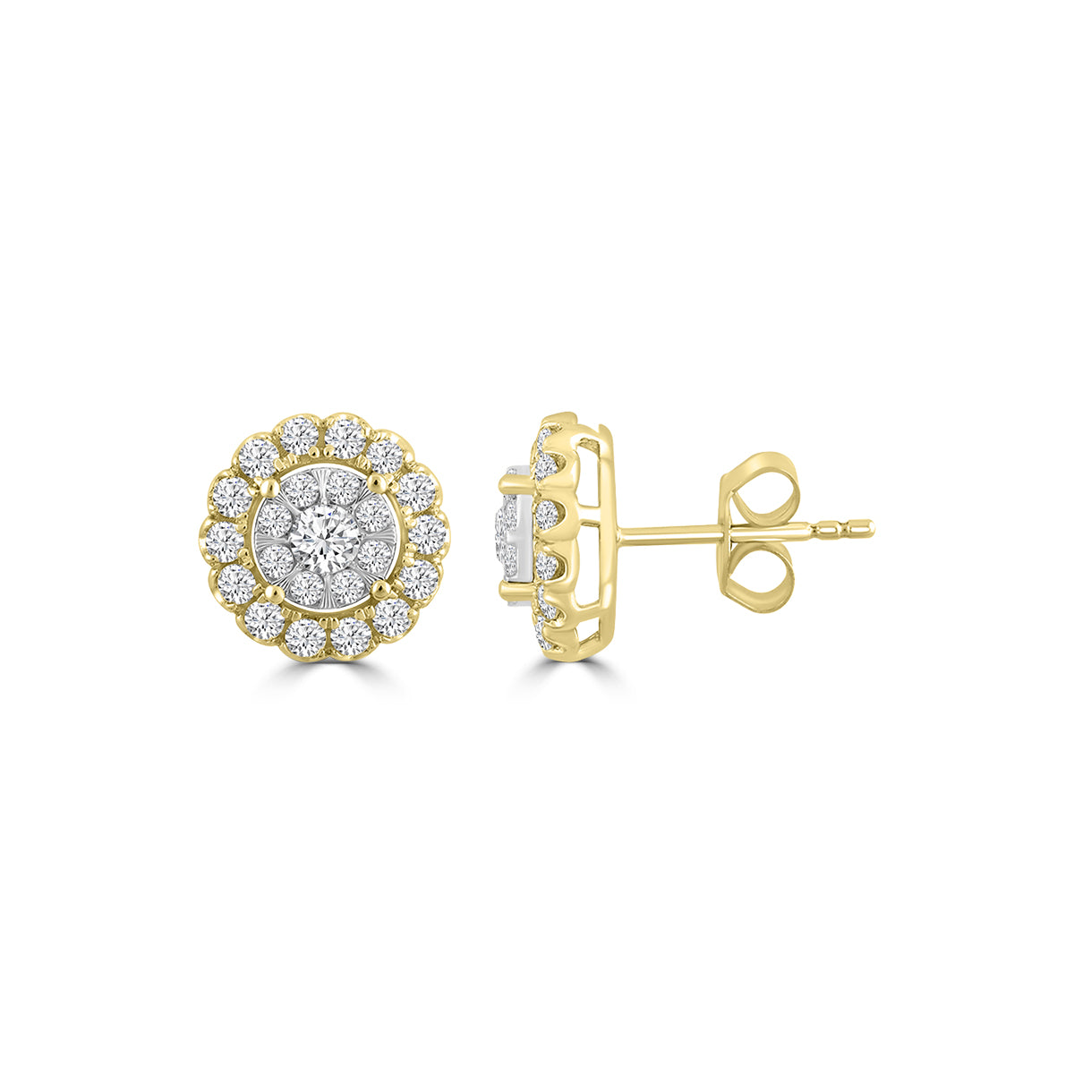 10TT 1 CTTW DIA STUD AVATAR EARRING