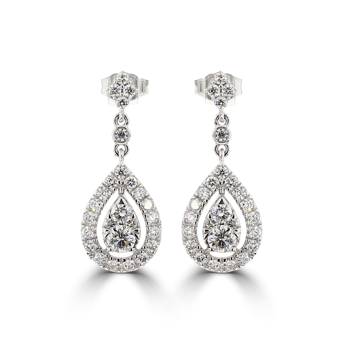 10KW 1CT LGD DROP EARRING