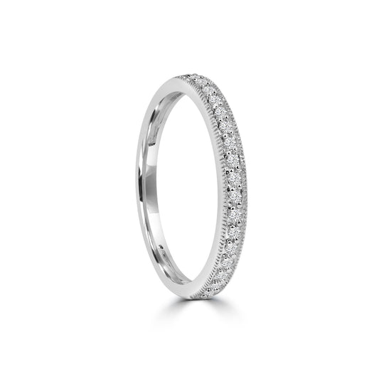 10KW 0.12 Ctw Classic Diamond Band