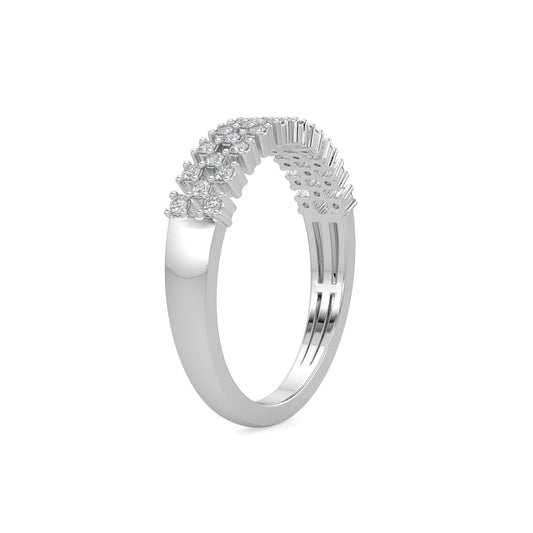 14KW 0.25 Ctw Diamond Band